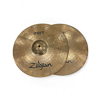 Used Zildjian 14in ZBT Hi Hat Pair Cymbal