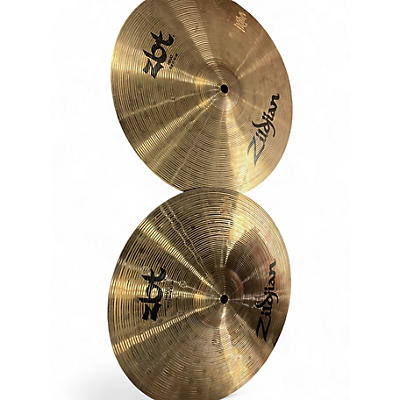 Used Zildjian 14in ZBT Hi Hat Pair Cymbal