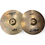 Used Zildjian 14in ZBT Hi Hat Pair Cymbal 33