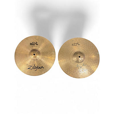Used Zildjian 14in ZBT Hi Hat Pair Cymbal