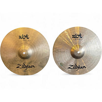 Used Zildjian 14in ZBT Hi Hat Pair Cymbal