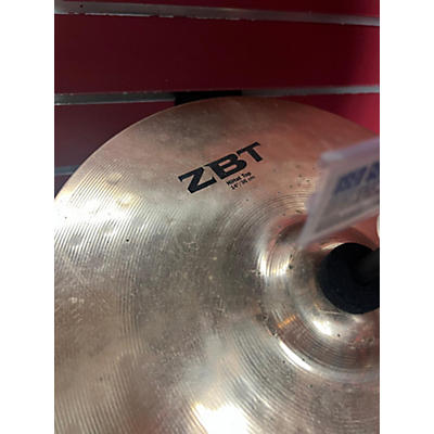 Zildjian Used Zildjian 14in ZBT Hi Hat Top Cymbal