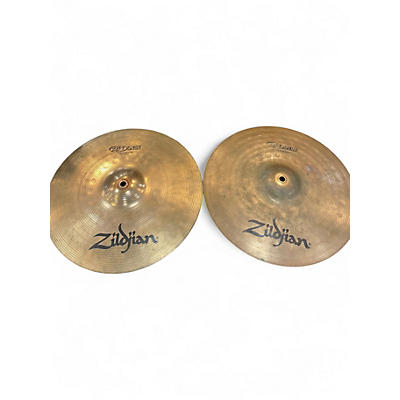 Used Zildjian 14in ZBT Plus Rock Hi Hats Pair Cymbal