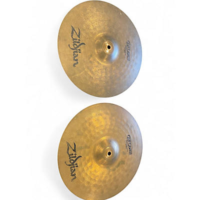 Used Zildjian 14in ZBT Plus Rock Hi Hats Pair Cymbal