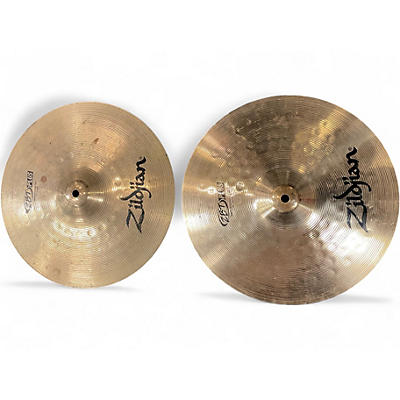 Used Zildjian 14in ZBT Plus Rock Hi Hats Pair Cymbal