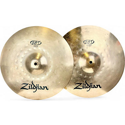 Zildjian Used Zildjian 14in ZBT Rock Hi Hat Pair Cymbal