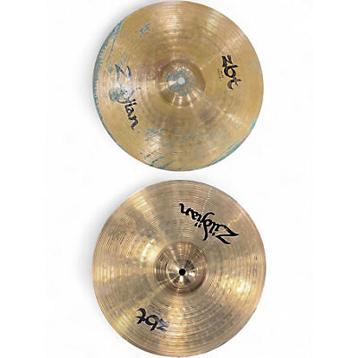 Used Zildjian 14in ZBT Rock Hi Hat Pair Cymbal