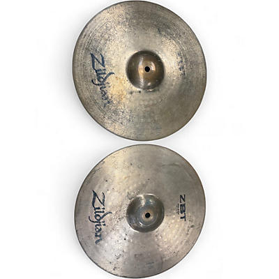 Used Zildjian 14in ZBT Rock Hi Hat Pair Cymbal