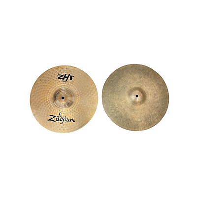 Zildjian Used Zildjian 14in ZHT Hi Hat Bottom Cymbal