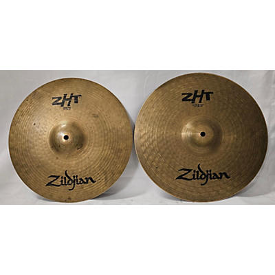 Zildjian Used Zildjian 14in ZHT Hi Hat Pair Cymbal