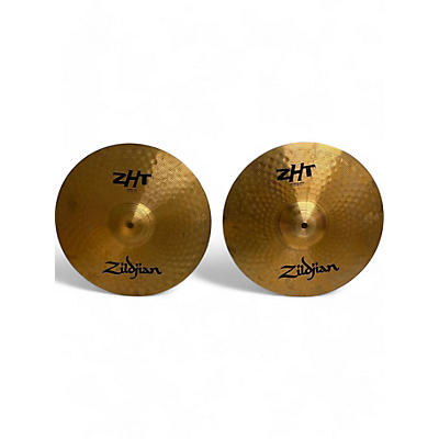 Zildjian Used Zildjian 14in ZHT Hi Hat Pair Cymbal