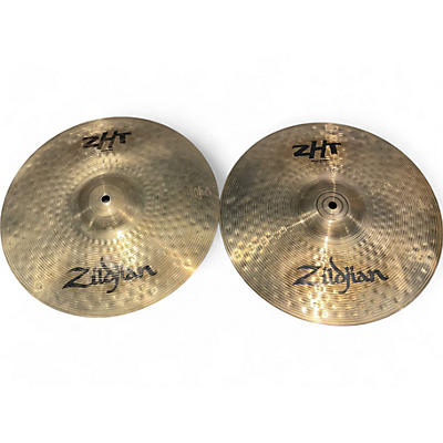 Zildjian Used Zildjian 14in ZHT Hi Hat Pair Cymbal