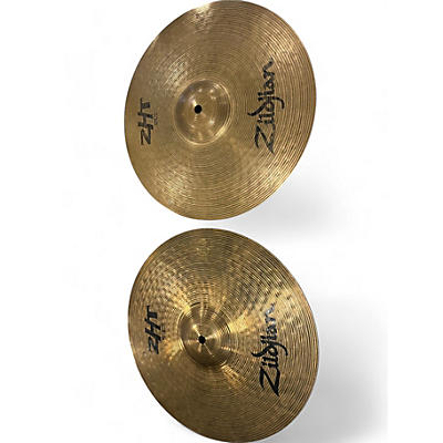 Used Zildjian 14in ZHT Hi Hat Pair Cymbal