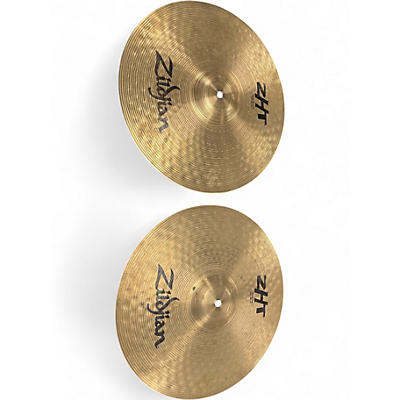 Used Zildjian 14in ZHT Hi Hat Pair Cymbal
