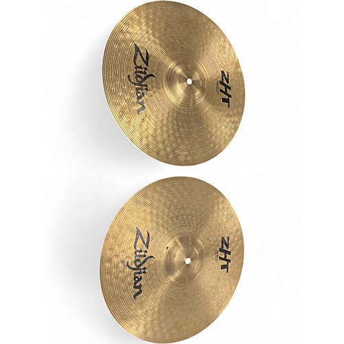 Used Zildjian 14in ZHT Hi Hat Pair Cymbal