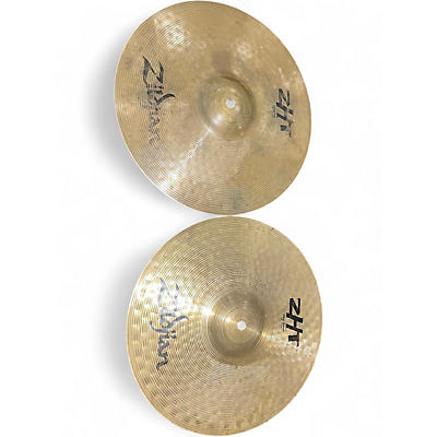 Used Zildjian 14in ZHT Hi Hat Pair Cymbal