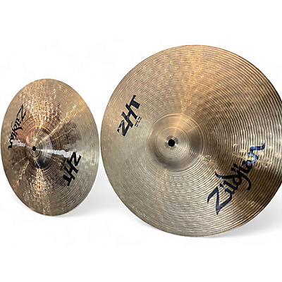 Used Zildjian 14in ZHT Hi Hat Pair Cymbal