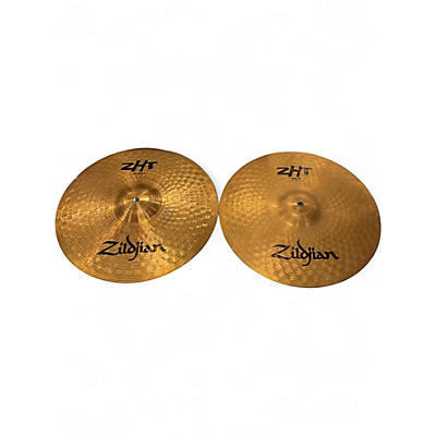 Used Zildjian 14in ZHT Hi Hat Pair Cymbal