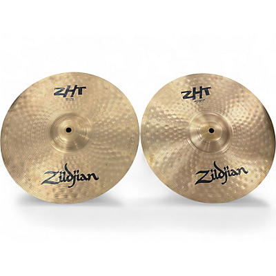 Used Zildjian 14in ZHT Hi Hat Pair Cymbal