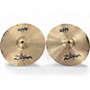 Used Zildjian 14in ZHT Hi Hat Pair Cymbal 33