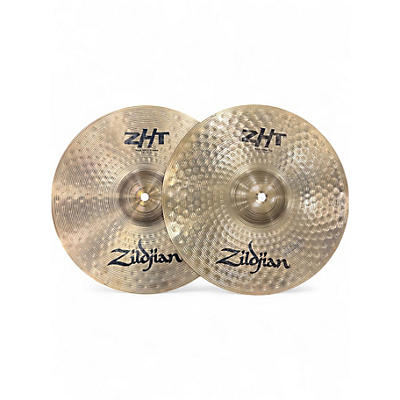 Used Zildjian 14in ZHT Hi Hat Pair Cymbal
