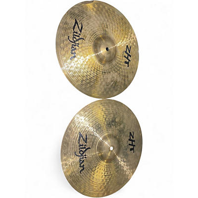 Used Zildjian 14in ZHT Hi Hat Pair Cymbal