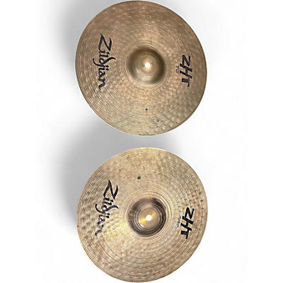 Used Zildjian 14in ZHT Hi Hat Pair Cymbal