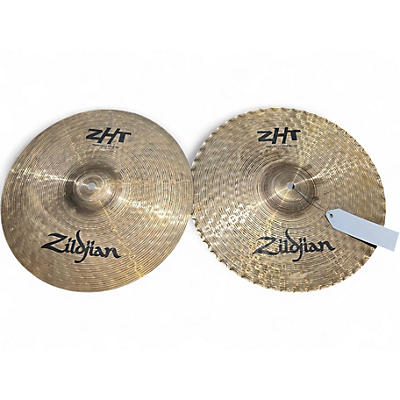 Used Zildjian 14in ZHT Mastersound Hi Hat Pair Cymbal