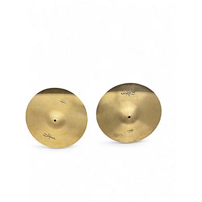 Used Zildjian 14in ZMAC Marching Cymbals Pair Cymbal
