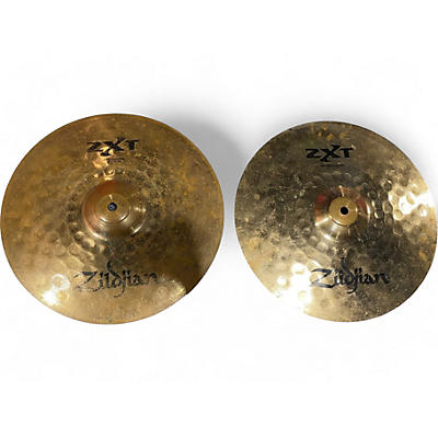 Used Zildjian 14in ZXT Rock Hi Hat Pair Cymbal