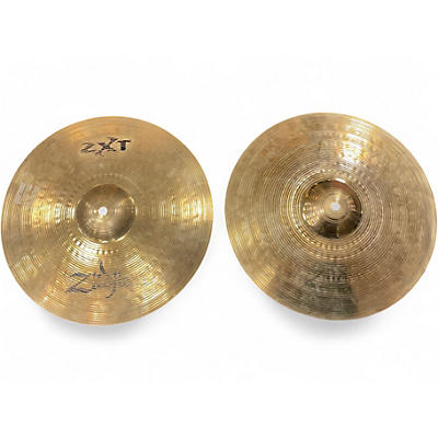 Used Zildjian 14in ZXT Solid Hi Hat Pair Cymbal