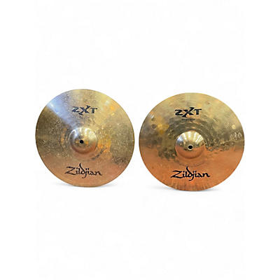 Used Zildjian 14in ZXT Solid Hi Hat Pair Cymbal