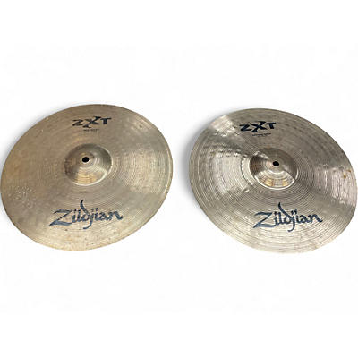Used Zildjian 14in ZXT Solid Hi Hat Pair Cymbal