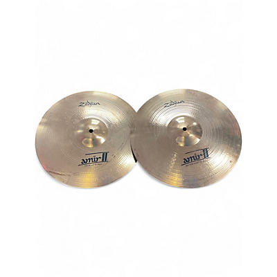 Used Zildjian 14in amir 2 hi hat (pair) Cymbal