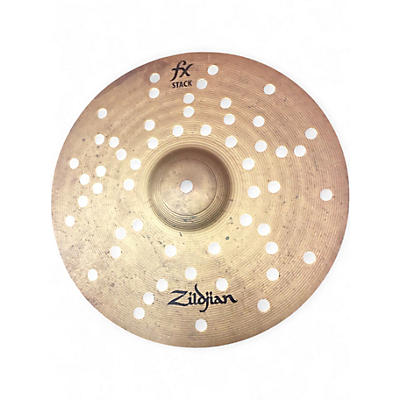 Used Zildjian 14in fx stack Cymbal