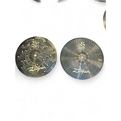 Used Zildjian 14in s dark hi-hat pair Cymbal