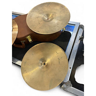 Used Zildjian 15in 60's Stamped Hi Hat Pair Cymbal