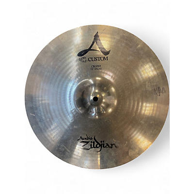 Used Zildjian 15in A CUSTOM Cymbal