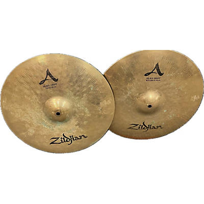 Zildjian Used Zildjian 15in A CUSTOM HEAVY HIHAT PAIR Cymbal