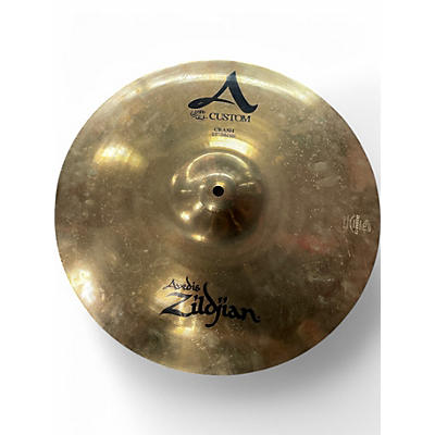 Used Zildjian 15in A Custom Crash Cymbal