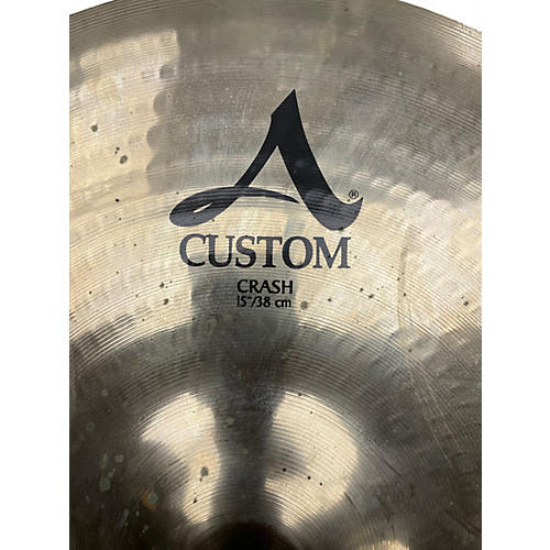 Zildjian Used Zildjian 15in A Custom Crash Cymbal 35