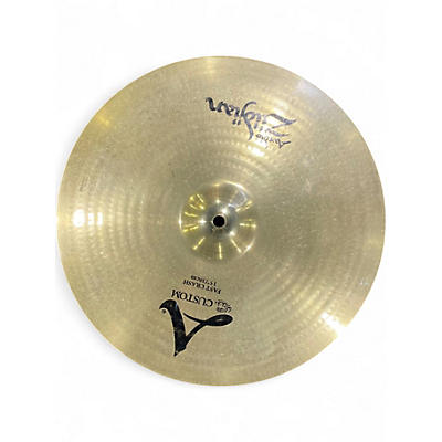 Used Zildjian 15in A Custom Fast Crash Cymbal