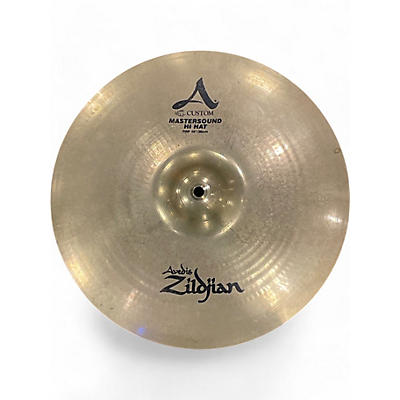 Zildjian Used Zildjian 15in A Custom Mastersound Hi Hat Pair Cymbal