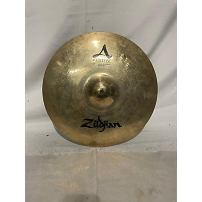 Zildjian Used Zildjian 15in A Custom Mastersound Hi Hat Top Cymbal