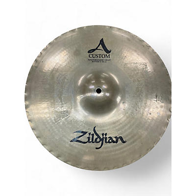 Used Zildjian 15in A Custom Mastersound Hihat Bottom Cymbal