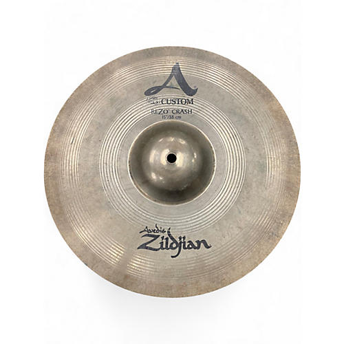 Used Zildjian 15in A Custom Rezo Crash Cymbal 35