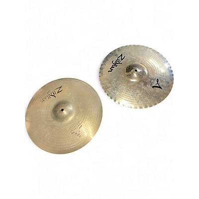 Used Zildjian 15in A Mastersound Hi Hat Pair Cymbal