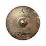 Used Zildjian 15in A SERIES HEAVY HI HAT TOP Cymbal 35