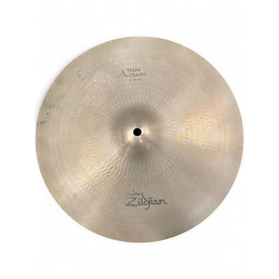 Used Zildjian 15in A thin Crash Cymbal