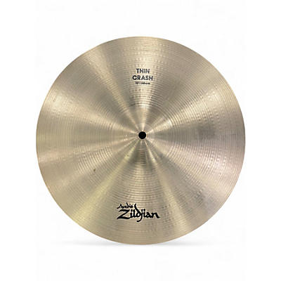 Used Zildjian 15in AVEDIS THIN CRASH Cymbal